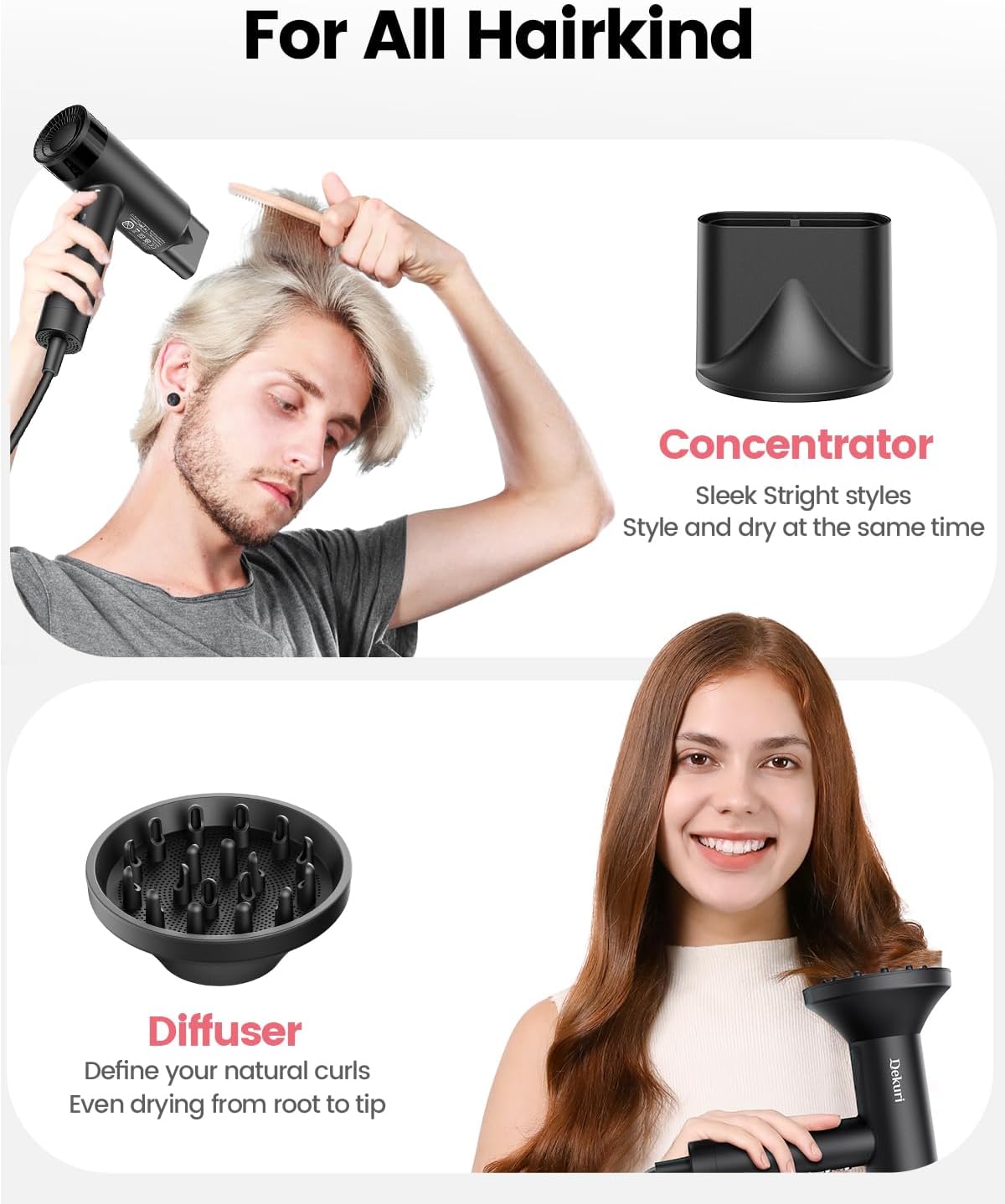 Thumbnail 6 de Dekuri Professional Hair Dryer 110,000 RPM