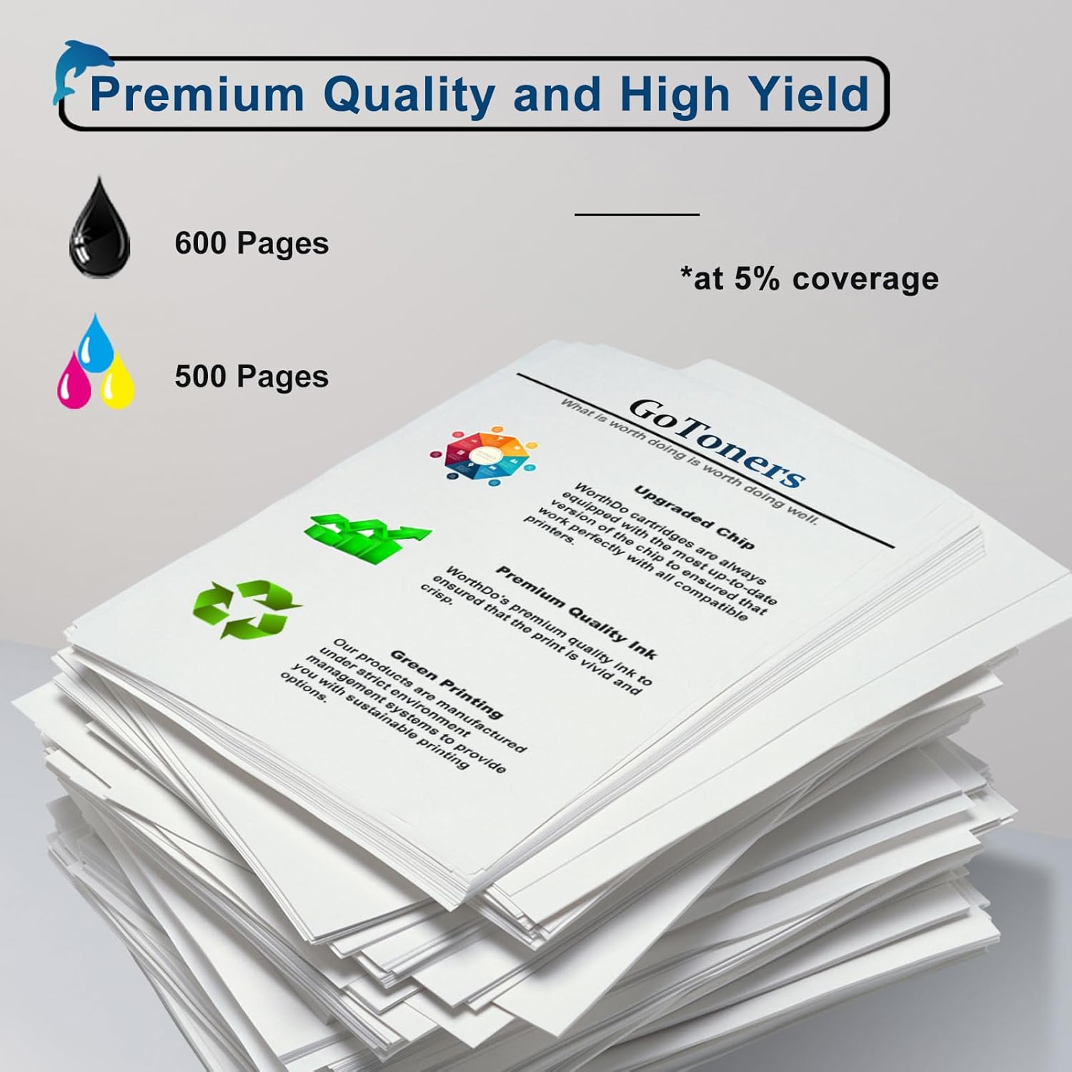 Thumbnail 4 de GoToners PG-540/541 Druckerpatronen 2er-Pack 🖨️