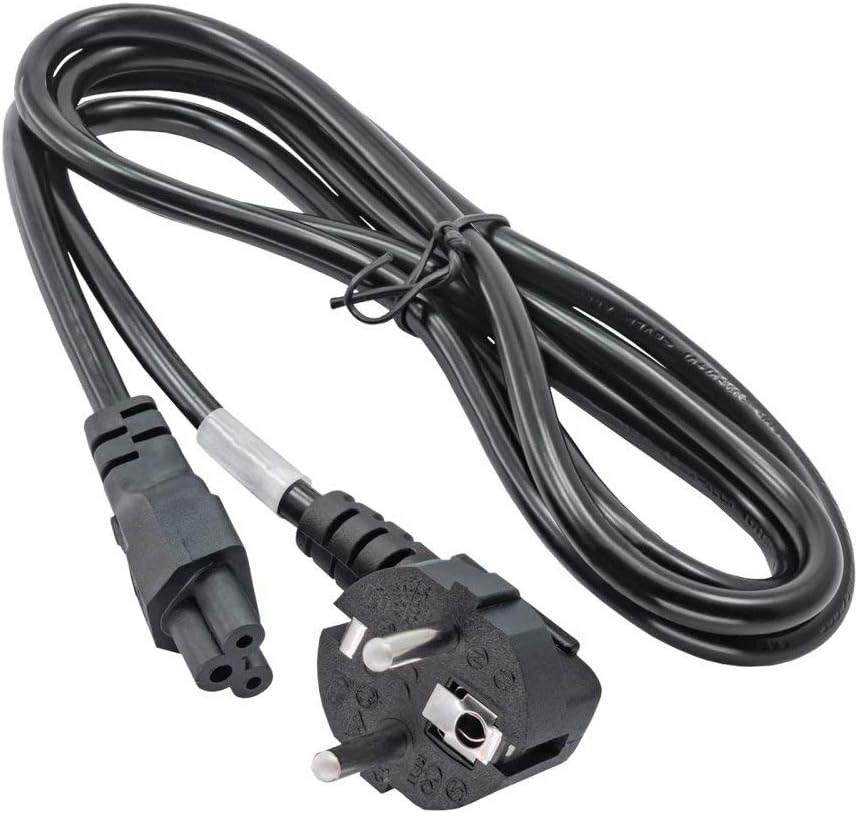 Detalle de AKYGA Câble d’alimentation Type Trebol 1,5 m PHASAK – Noir