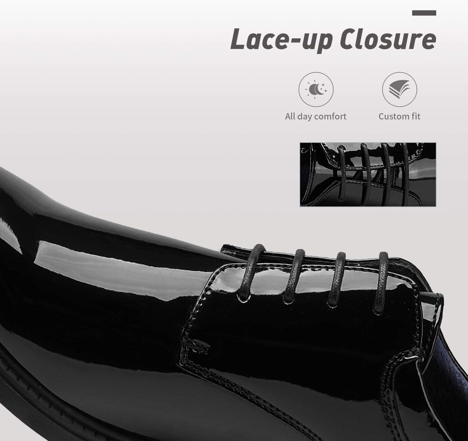 Thumbnail 4 de Bruno Marc Chaussures Richelieu Oxford homme à lacets pour ville et tenue de bureau