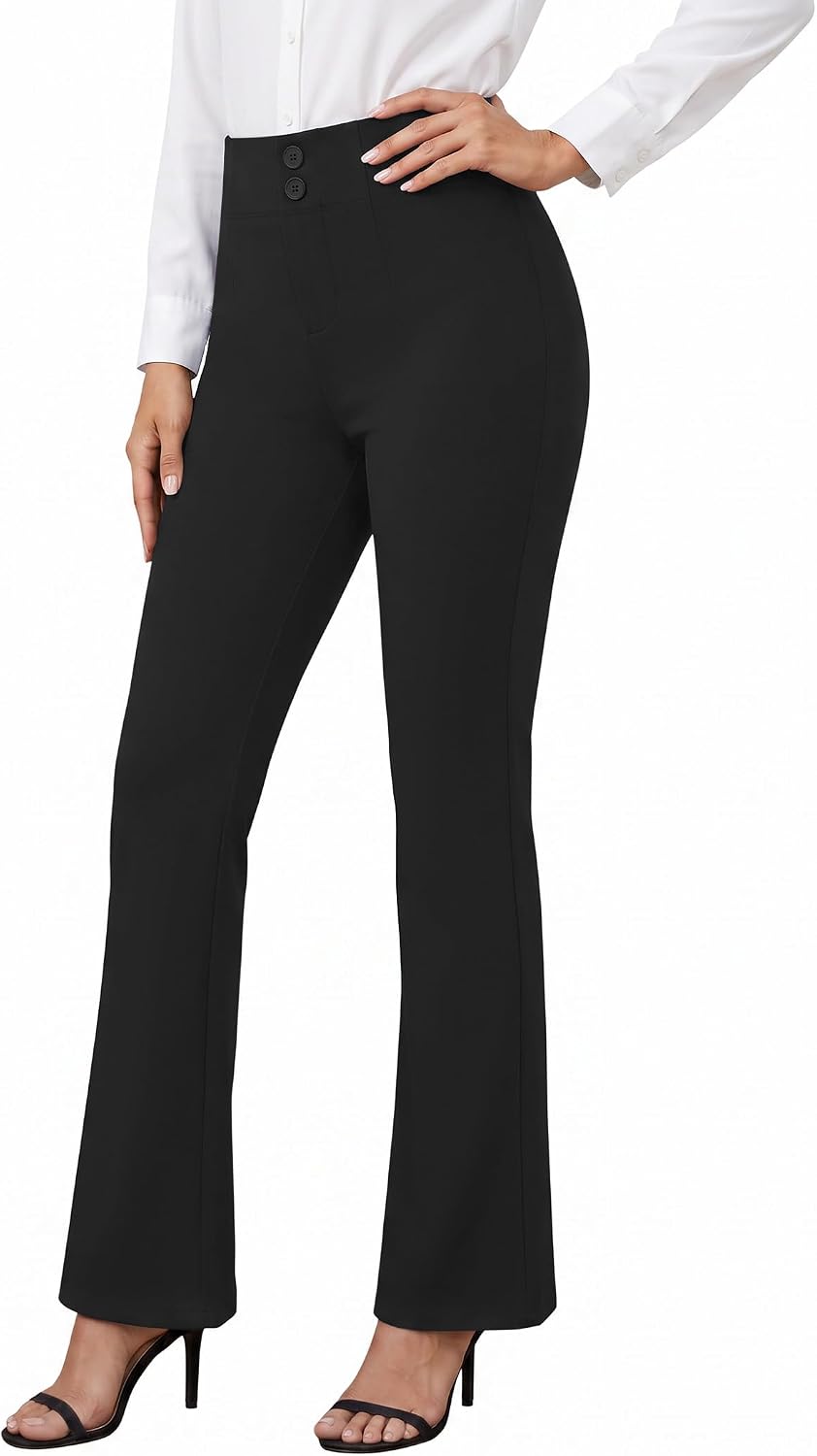 Detalle de SEMARO Women's Work Pants, Polyester-Spandex Blend