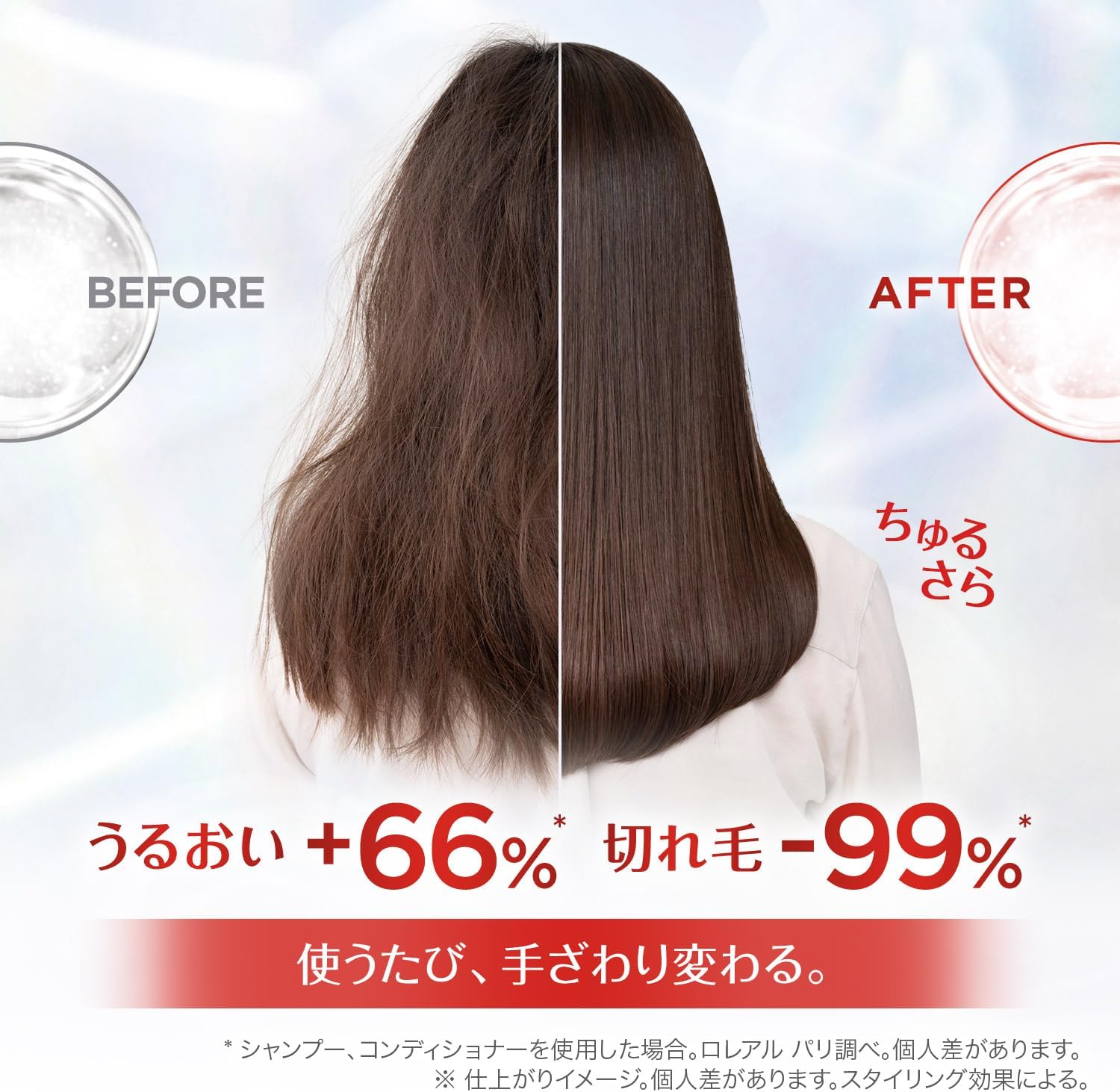 Detalle 1 de L'Oreal Paris ボンド リペア シャンプー 詰め替え用 400ml カラーダメージケア