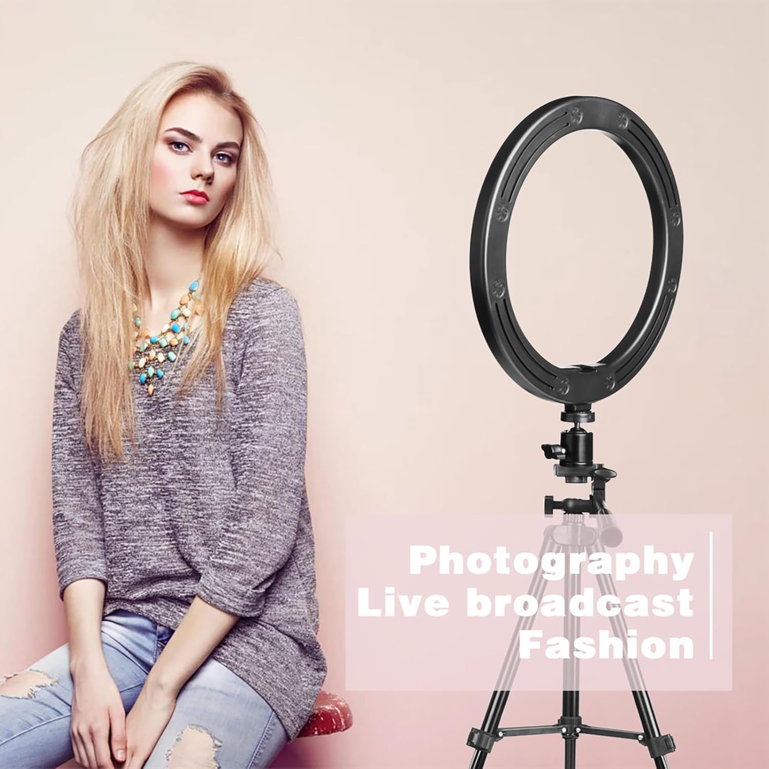 Thumbnail 6 de LED 10" Ring Light for Streaming