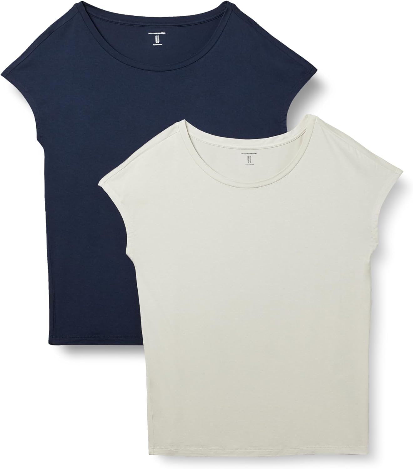 Thumbnail 5 de Amazon Essentials Damen Regular-Fit Kurzarm-T-Shirt mit U-Boot-Ausschnitt