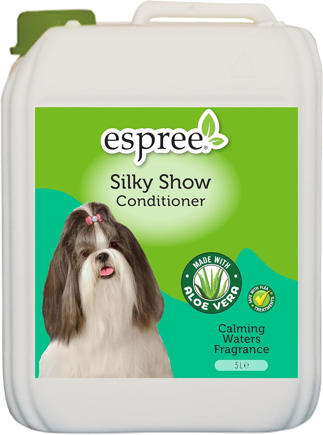 Detalle de Espree Conditionneur pour Chiens d’Exposition – Huile de Carthame et Protéines de Soie, 355 ml