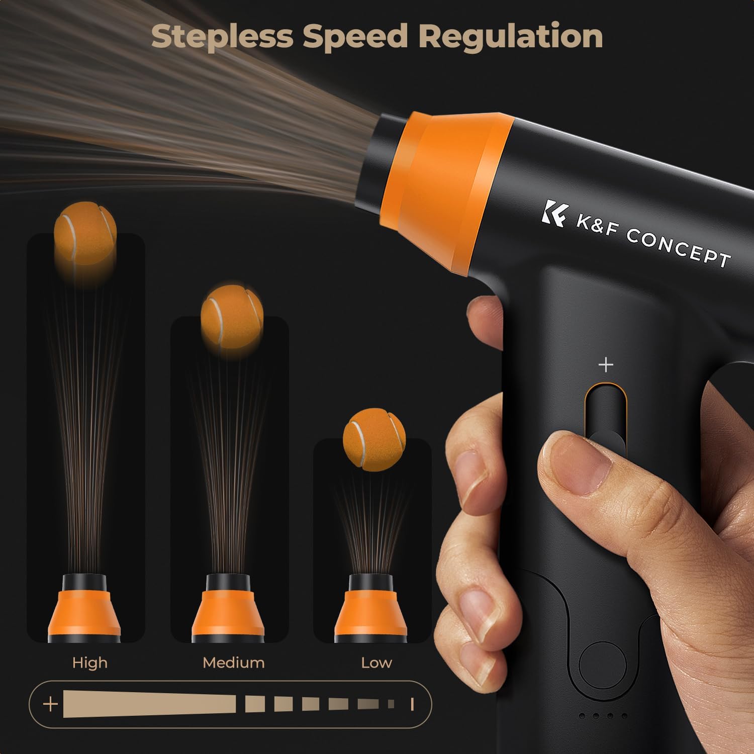 Thumbnail 4 de K&F CONCEPT BS200 2-in-1 Compressed Air Duster PC Cleaner