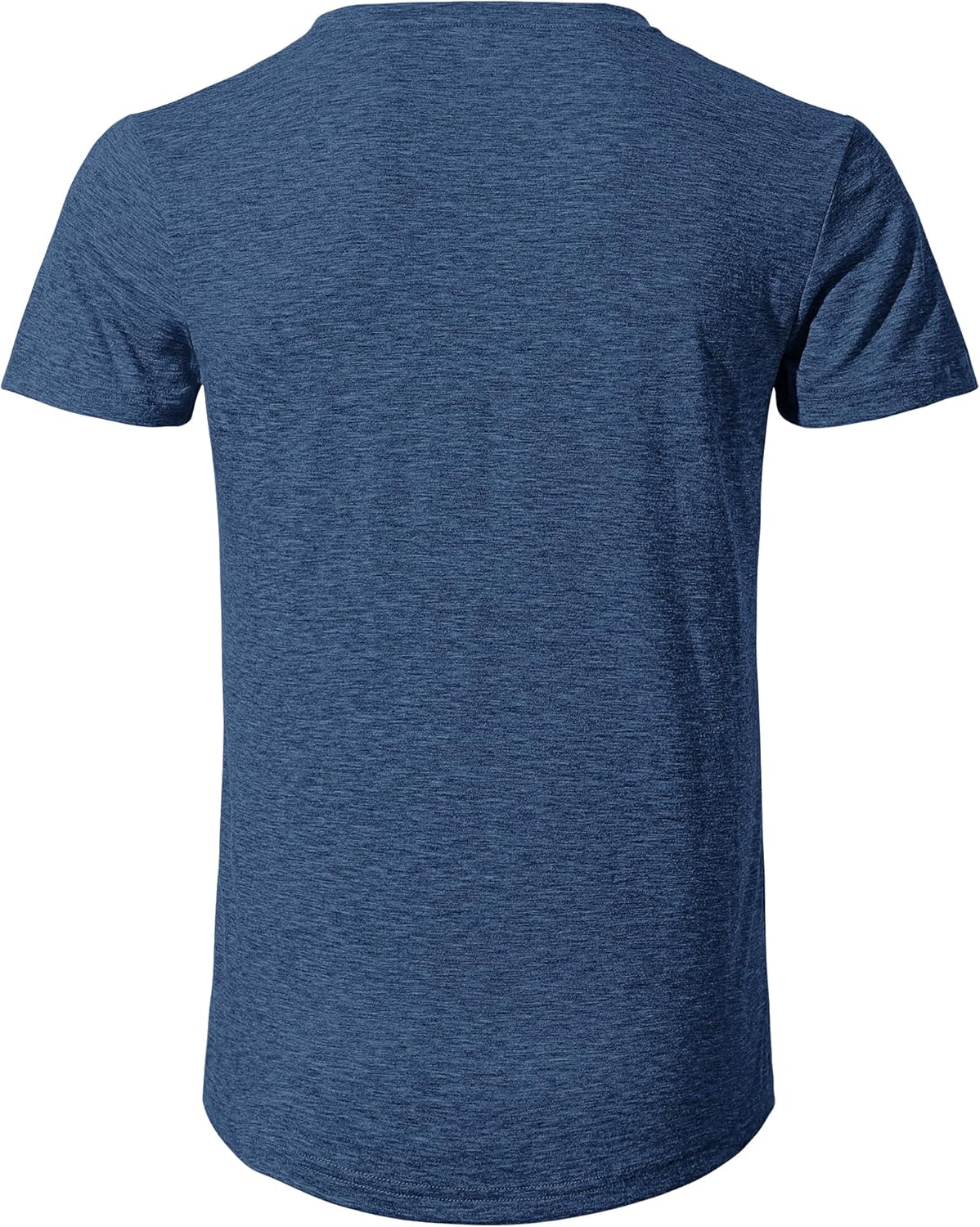 Detalle de TARAINYA Henley Shirt Herren – Baumwolle, 3-Knopf-Design, Kurzarm, M–4XL