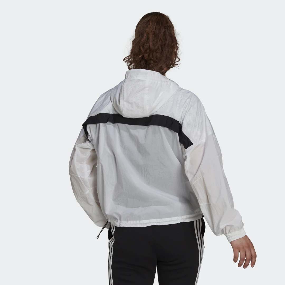 Detalle 2 de Adidas W.N.D Windbreaker Blanco