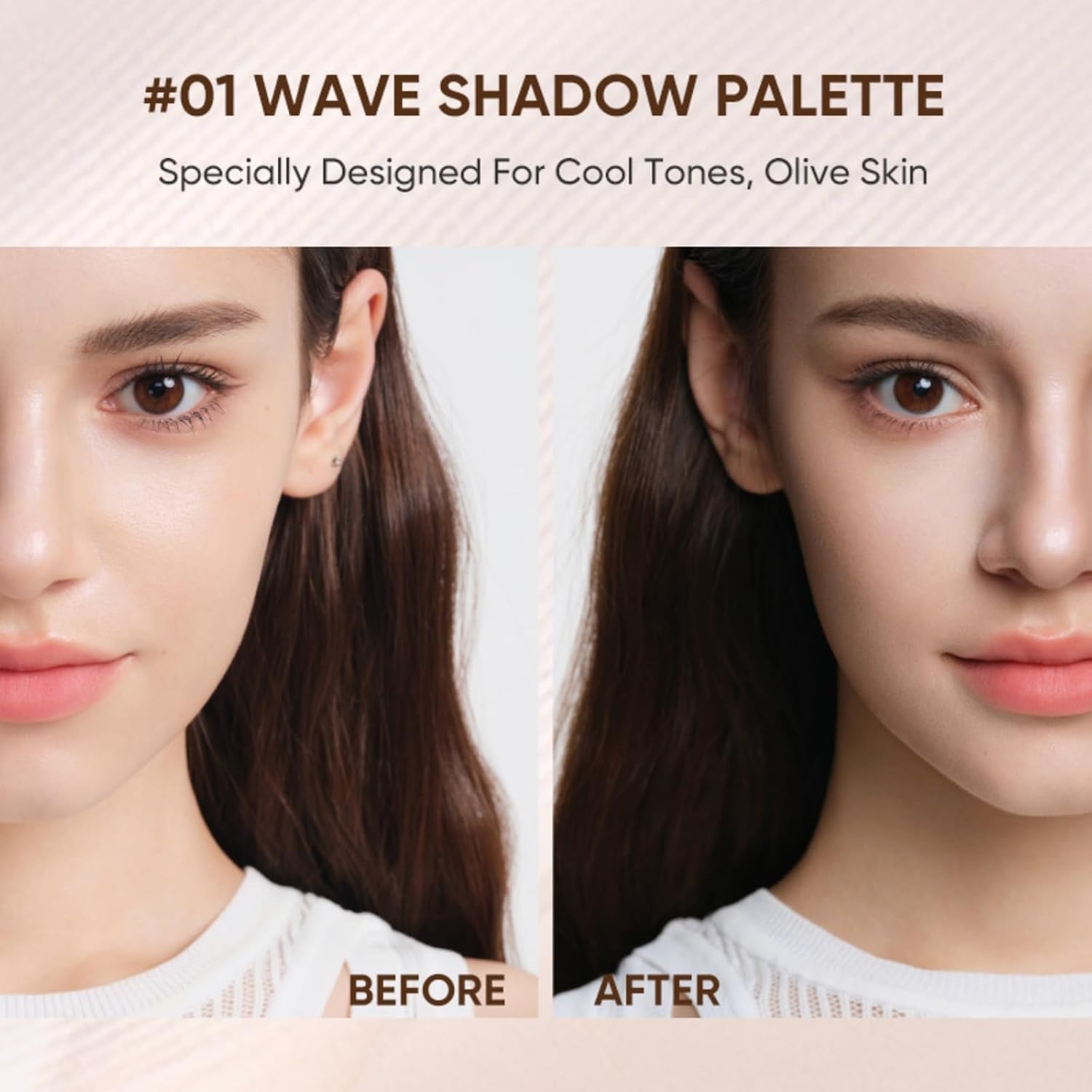 Detalle 1 de JUDYDOLL 01 Wave Contour Palette, 4 Powders with Mirrored Compact