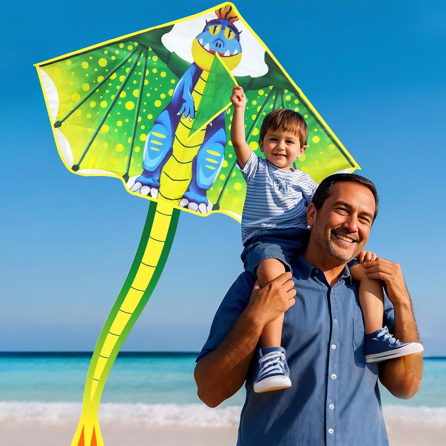 Thumbnail 1 de Huge Kites for Kids 120 x 210 cm