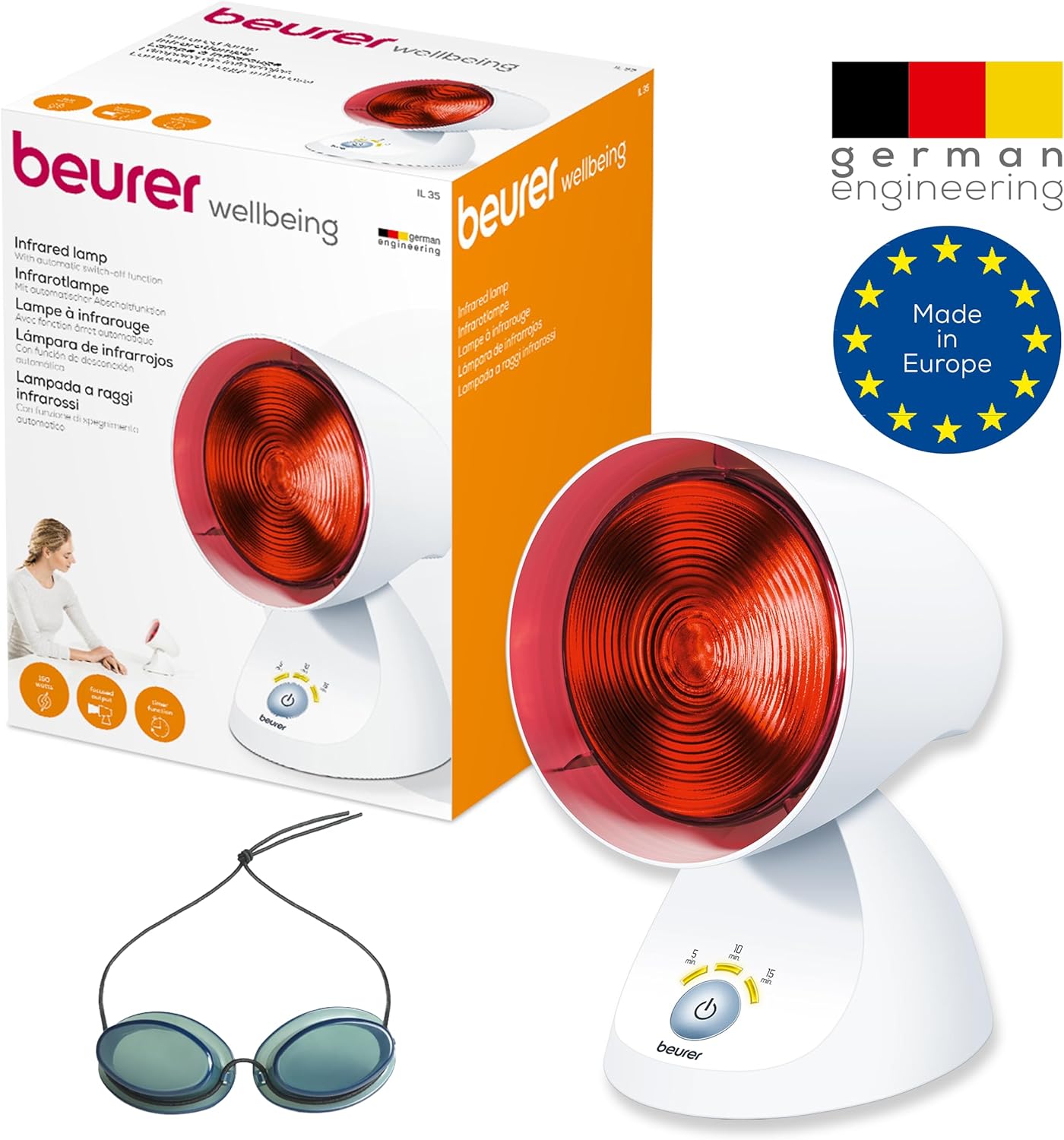 Thumbnail 5 de Beurer IL 35 Infrarotlampe 1 Stück