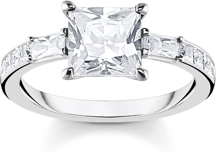 Detalle de THOMAS SABO TR2380-051-14 anillo 48 925 plata