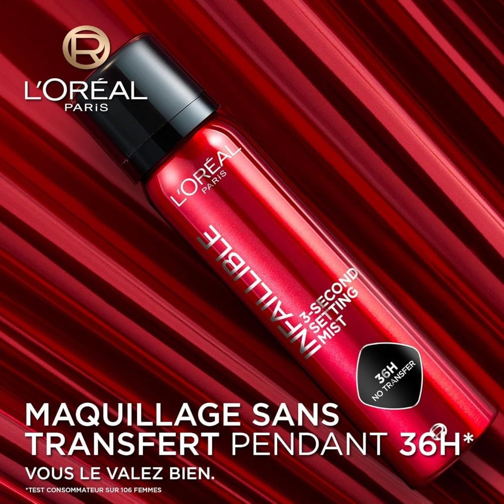 Thumbnail 2 de L’Oréal Paris Spray Fixateur de Maquillage Waterproof Infaillible 75 ml