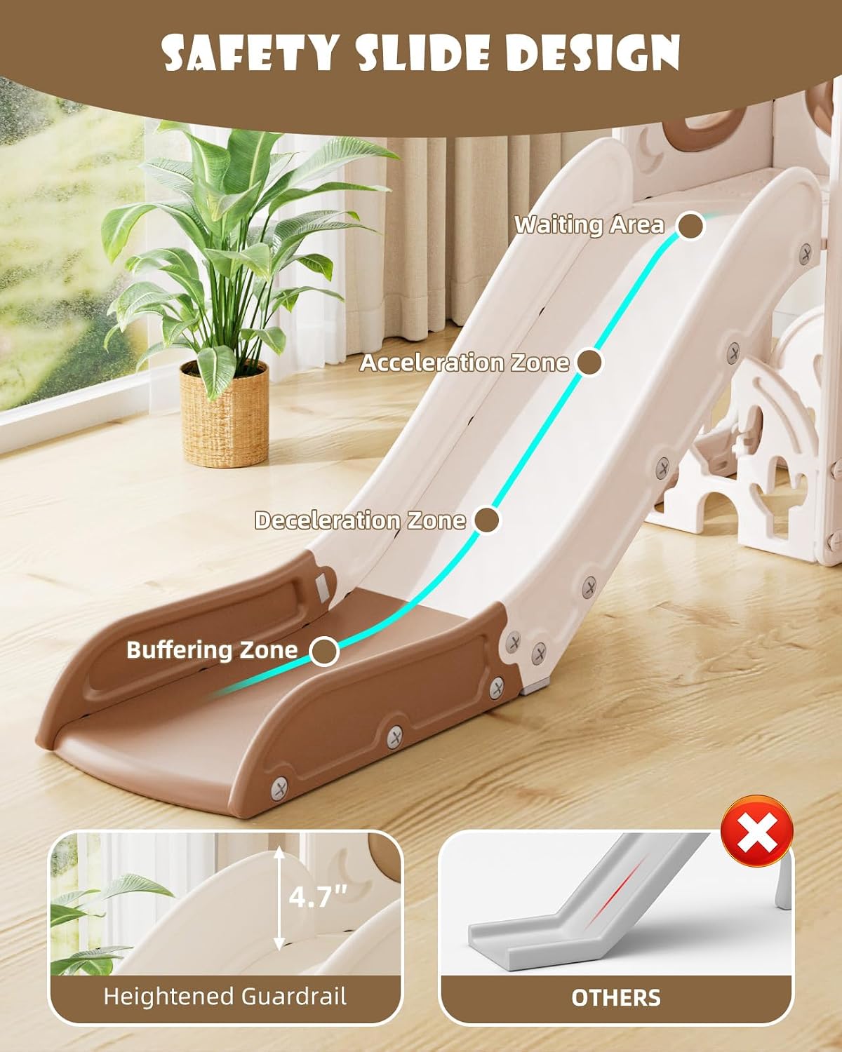 Detalle 2 de XJD Toddler Slide