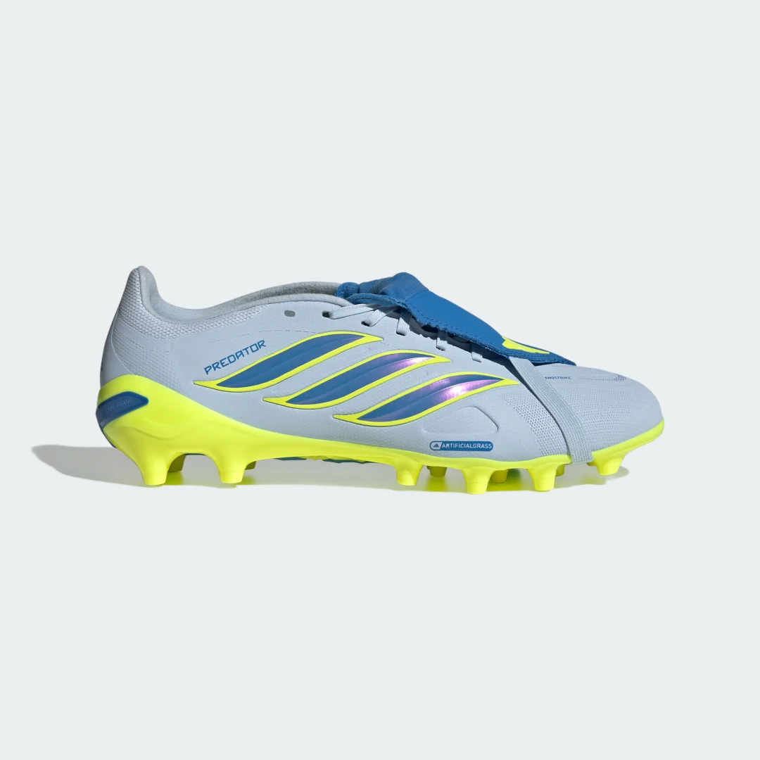 Detalle 2 de Adidas Predator League Fold-Over Tongue para césped artificial (azul)