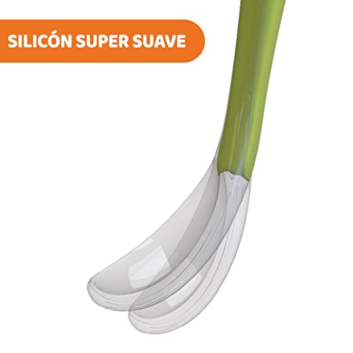 Thumbnail 2 de Chicco Cucharas de Silicona Suaves para Bebés