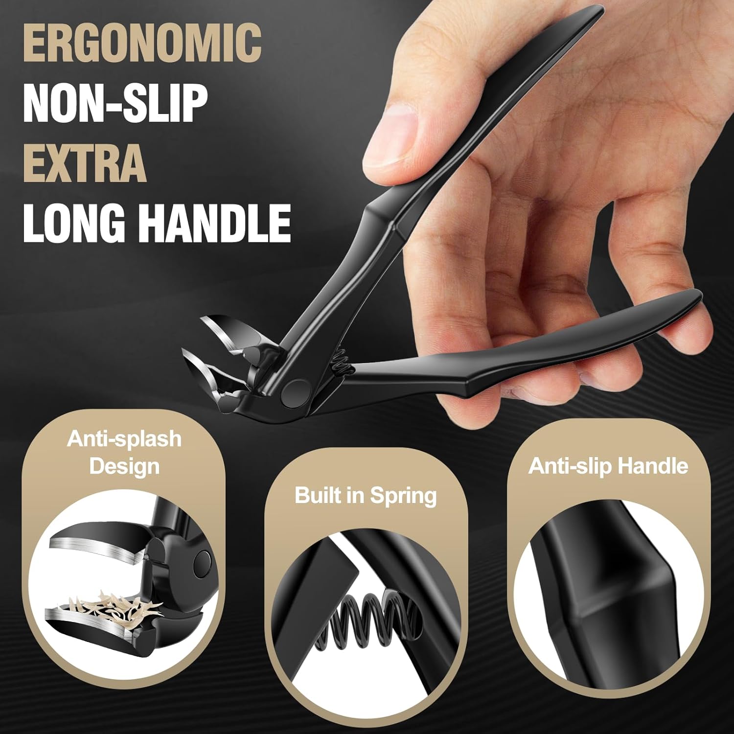 Detalle de Toe Nail Clippers for Thick Nails 10mm