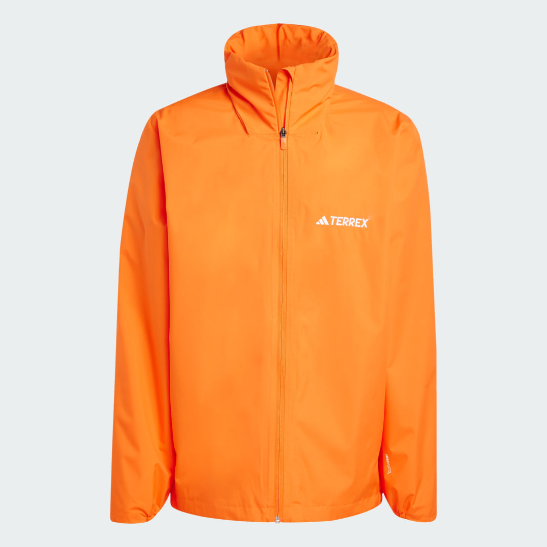 Thumbnail 3 de Chubasquero Multi Essentials 2L de Adidas – naranja