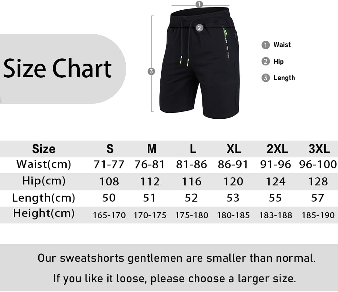 Thumbnail 3 de ZOXOZ Pantaloncini Sportivi da Uomo in Cotone con Tasche