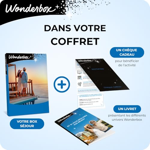 Detalle de Wonderbox Mille Et Une Nuits De Charme – Coffret Cadeau Séjours