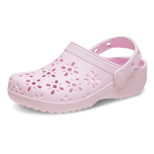 Detalle de Crocs Classic Floral Cut Out Clog T 25/26 — Zuecos unisex niños