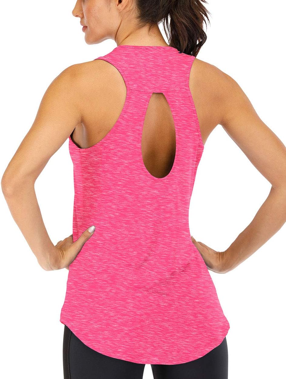 Thumbnail 6 de ICTIVE Débardeur de Yoga pour Femmes Ample — Dos nu avec ouverture en forme de serrure