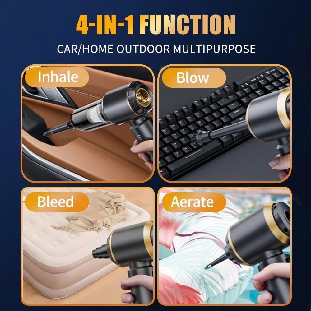 Thumbnail 2 de DiliDla Car Vacuum Cleaner 26000PA Cordless Handheld Mini Hoover (3 Speeds, Brushless)