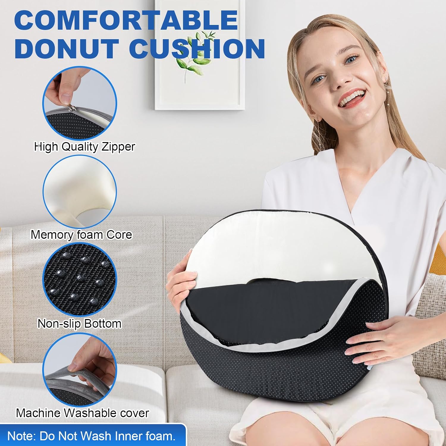 Thumbnail 6 de Donut Cushion seat cushion for comfort