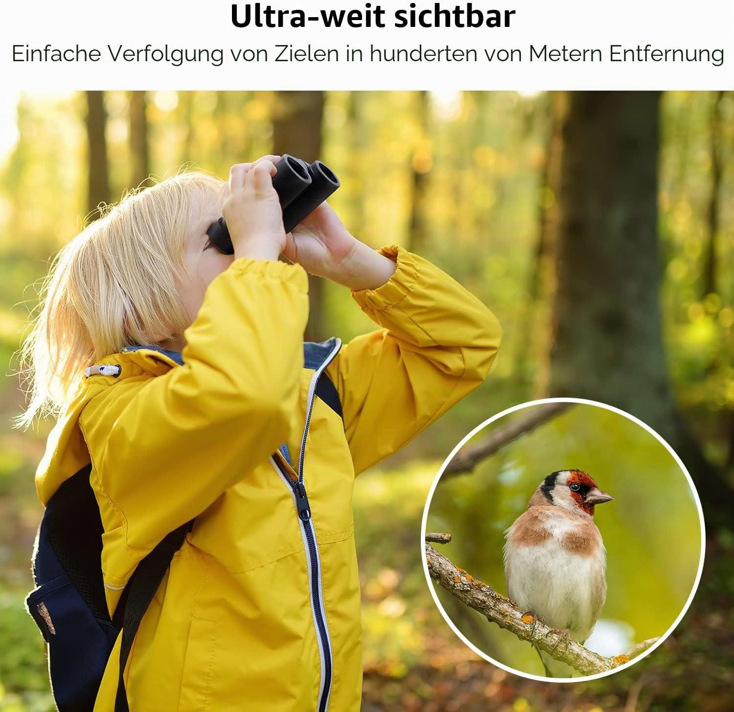 Thumbnail 4 de K&F Concept 8x21 Fernglas – kompakt, wasserdicht und vielseitig für Kinder und Erwachsene