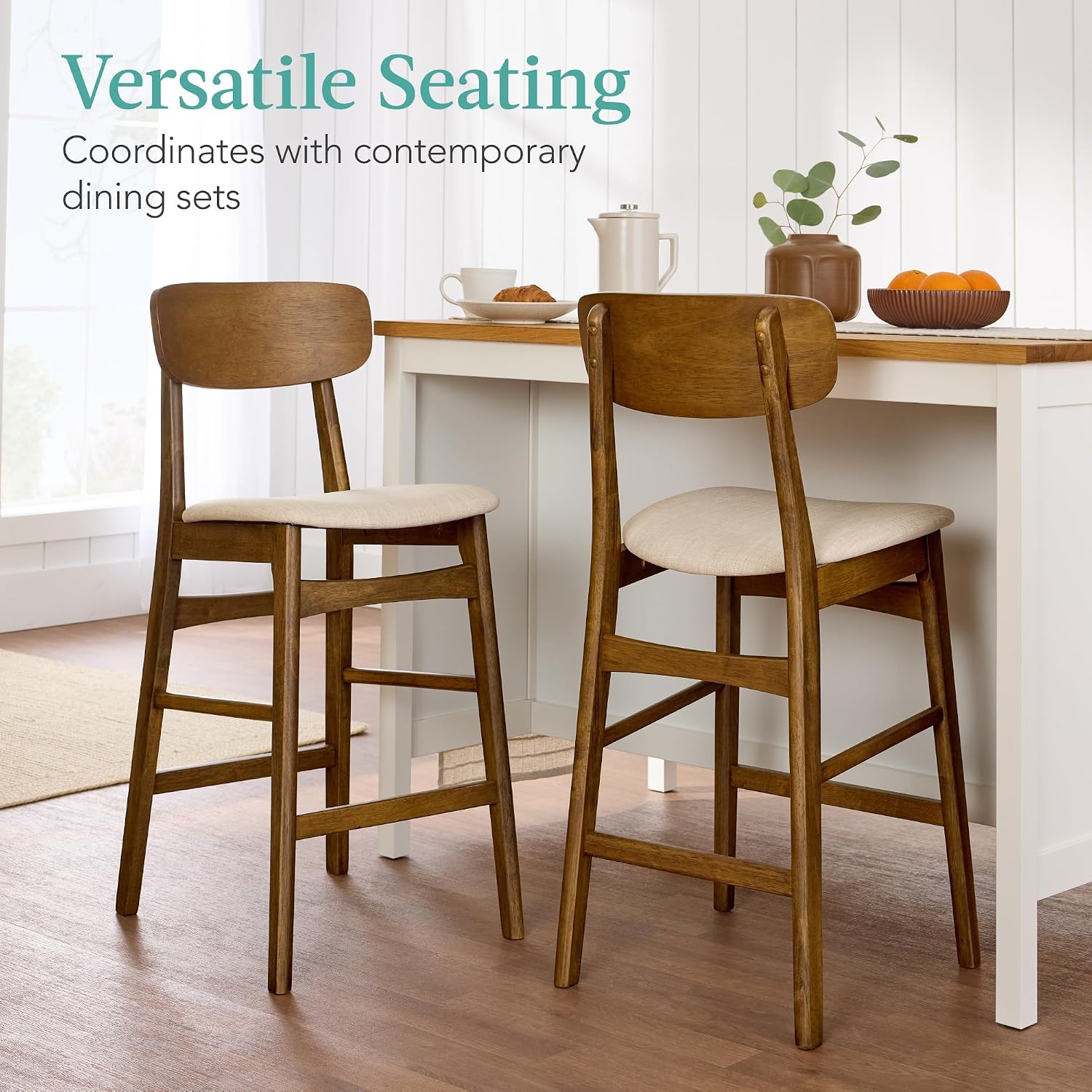 Detalle 2 de Best Choice Products Counter-Height Bar Stools