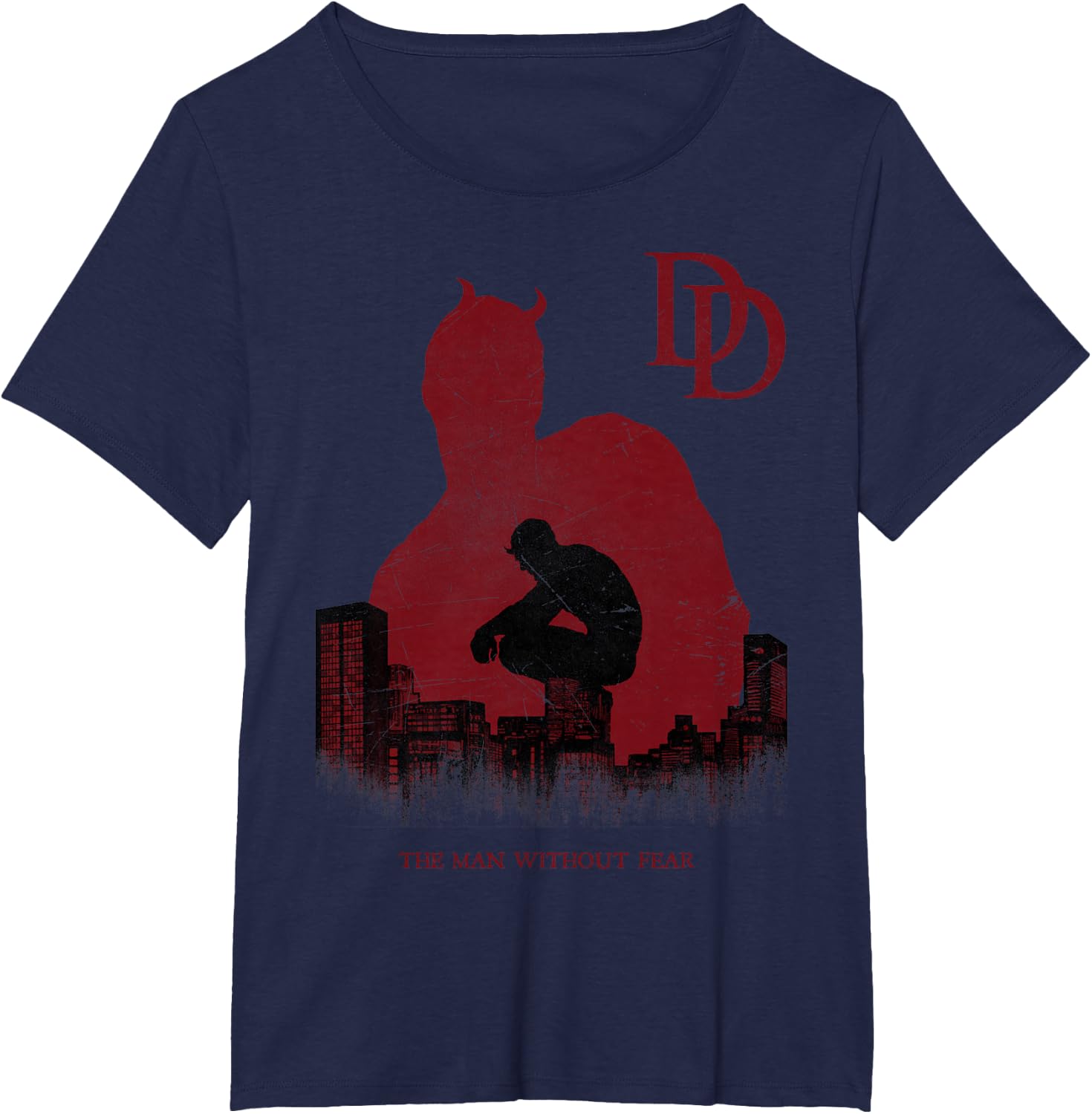 Thumbnail 6 de Marvel Daredevil T Shirt A Man Without Fear