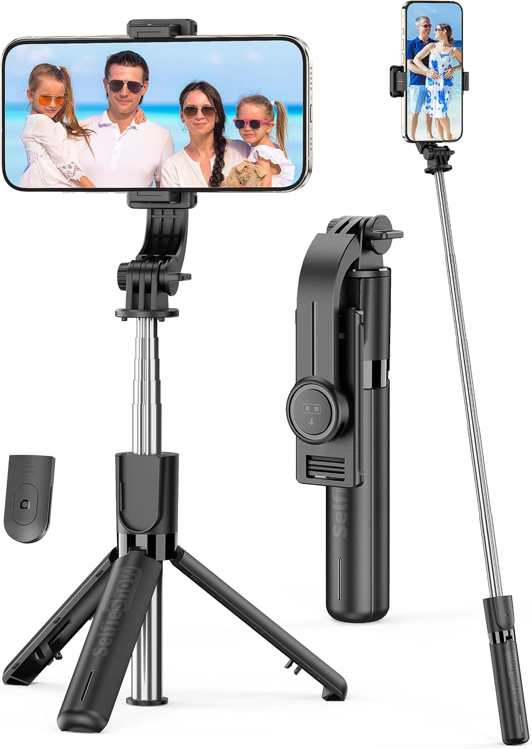 Detalle de Portable Selfie Stick 67.2 cm Extendable Tripod