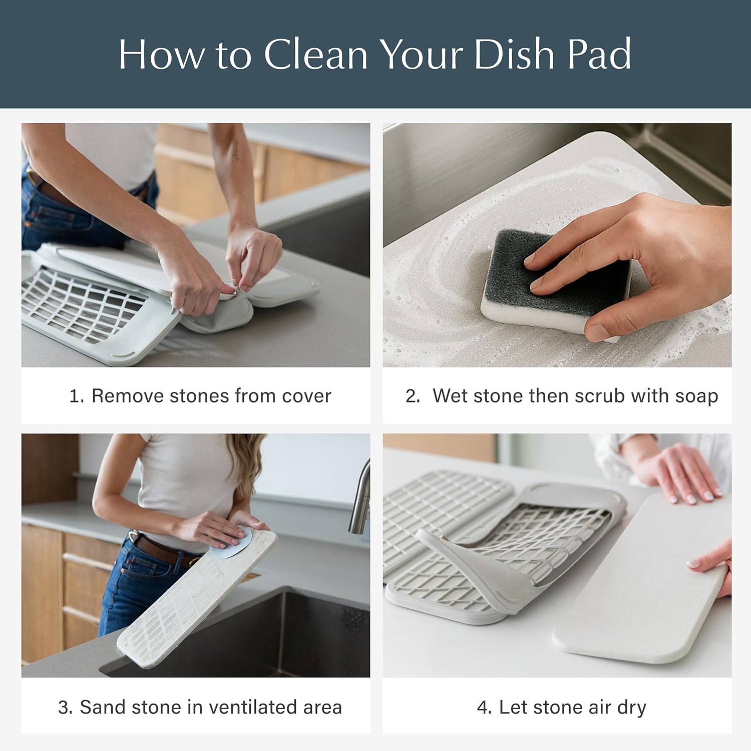 Thumbnail 3 de Dorai Home Dish Pad, Quick-Dry, 19.9"