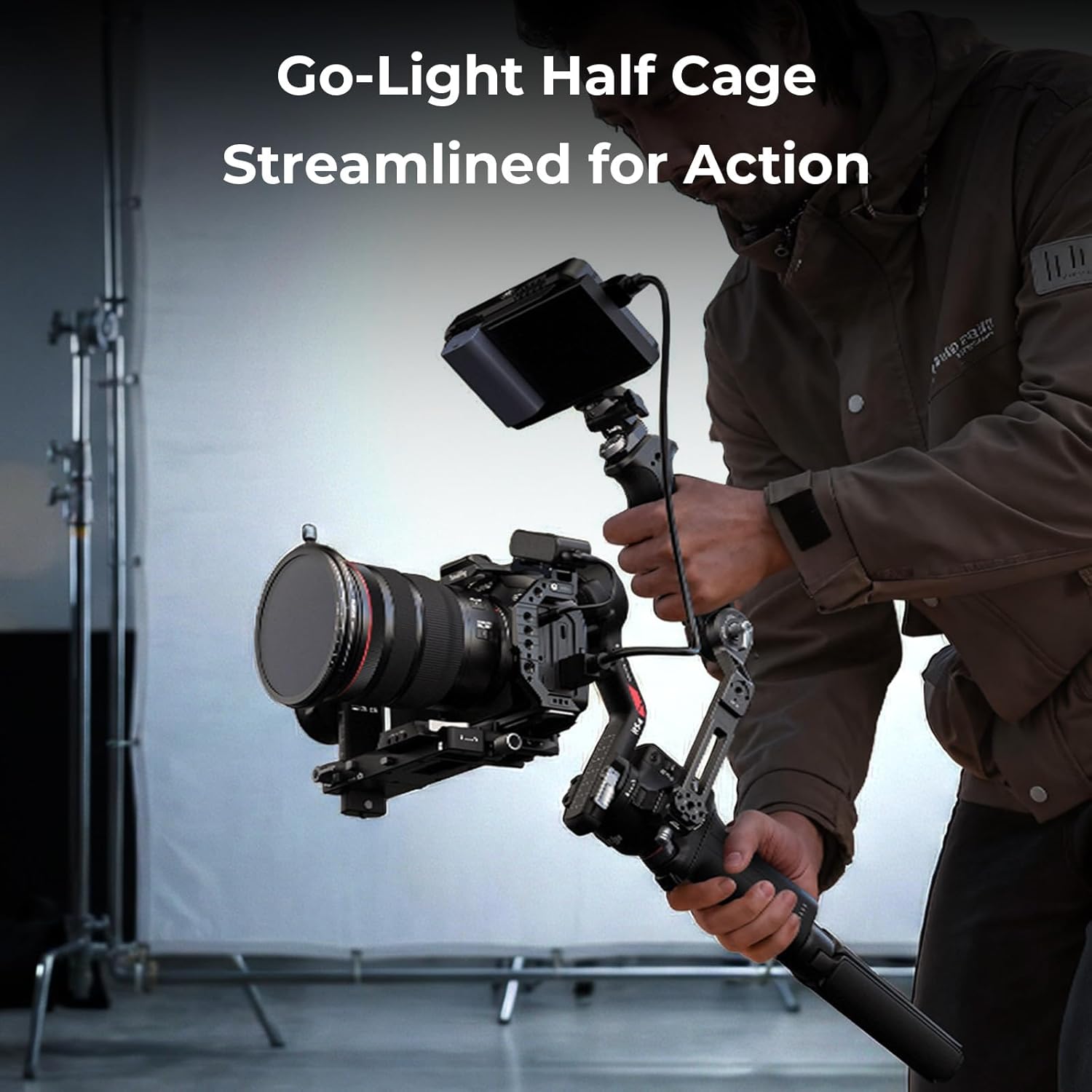 Thumbnail 6 de SmallRig HawkLock – Mezza gabbia a sgancio rapido per Canon EOS R6 II / R5 II / R6 III (5953)
