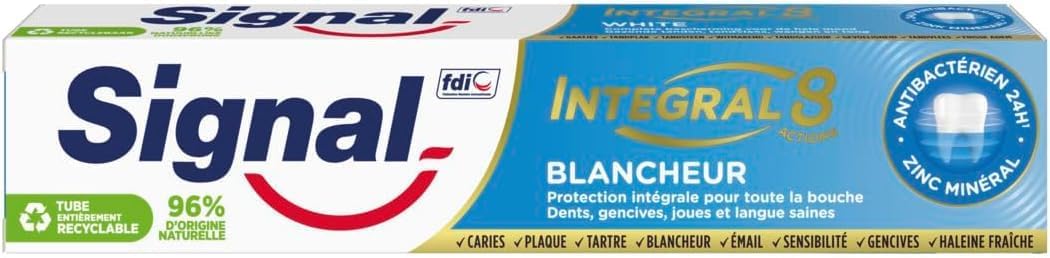 Thumbnail 1 de Signal Dentifrice Blancheur Integral 8 4x75 ml dentifrice 🪥