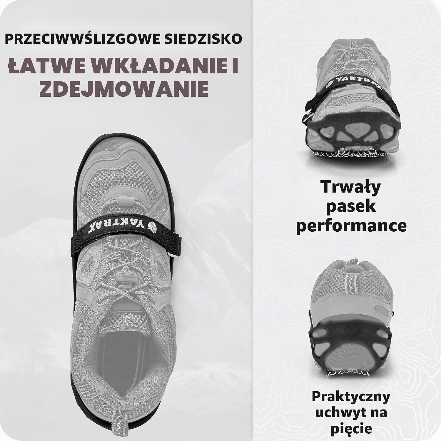 Thumbnail 4 de YakTrax Diamond XL – nakładki na lód i śnieg ze stalowymi ogniwami