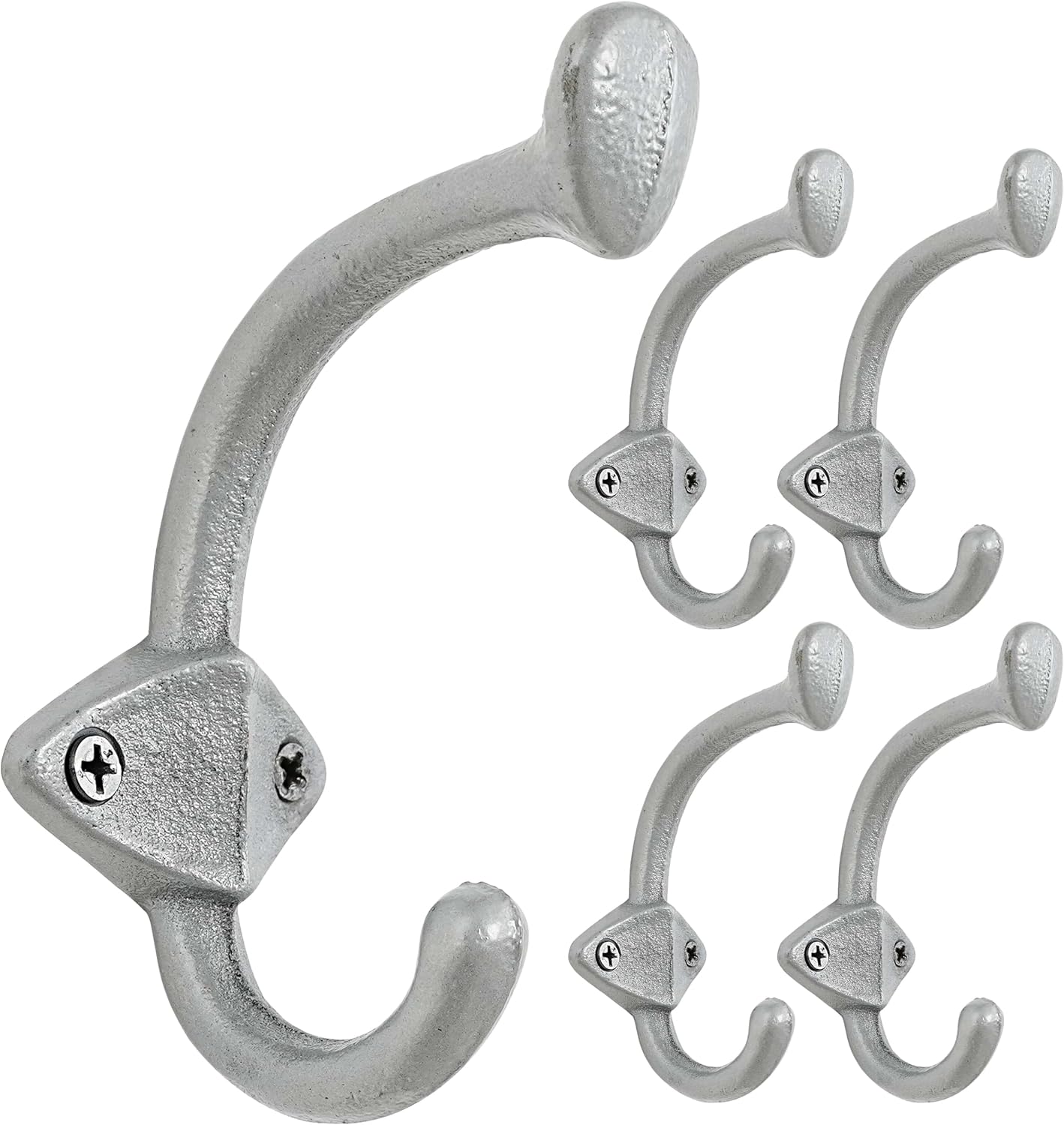 Detalle de Dseap Cast Iron Wall Hooks, 5-Inch