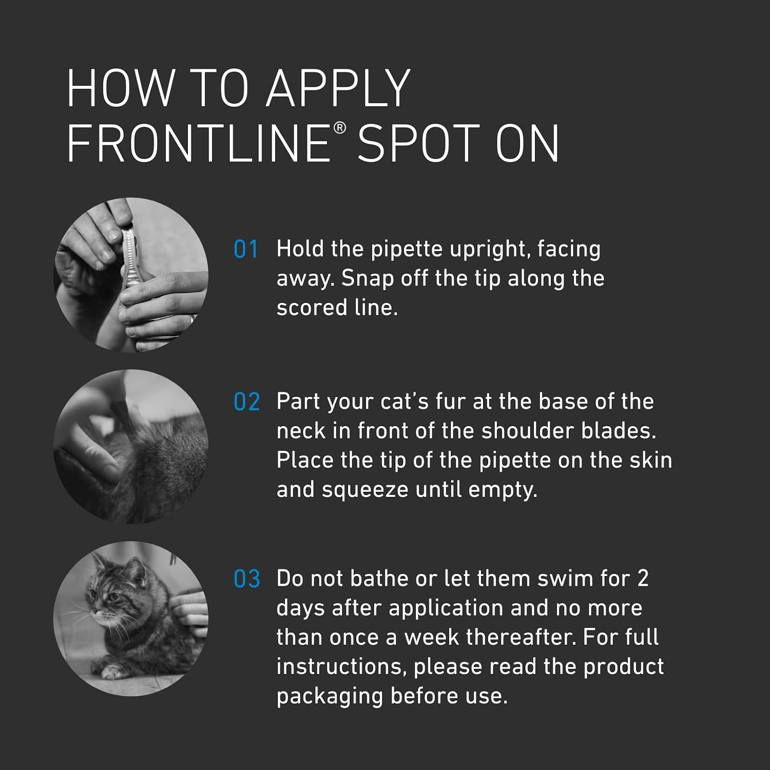Thumbnail 3 de Frontline Spot On Flea & Tick Treatment for Large Dog (20-40kg) – 3 Pipettes