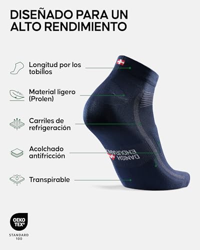 Detalle 2 de Chaussettes DANISH ENDURANCE pour vélo, 3 paires ⚙