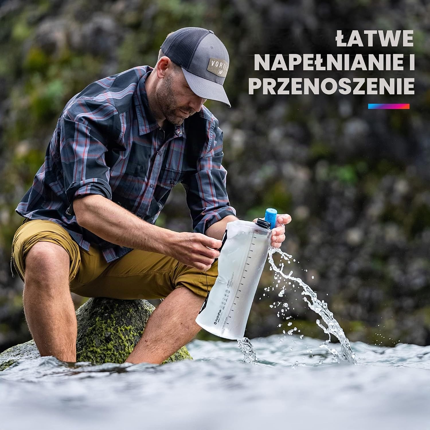 Thumbnail 3 de HydraPak Seeker + 3L – zbiornik na wodę z filtrem 42 mm z TPU