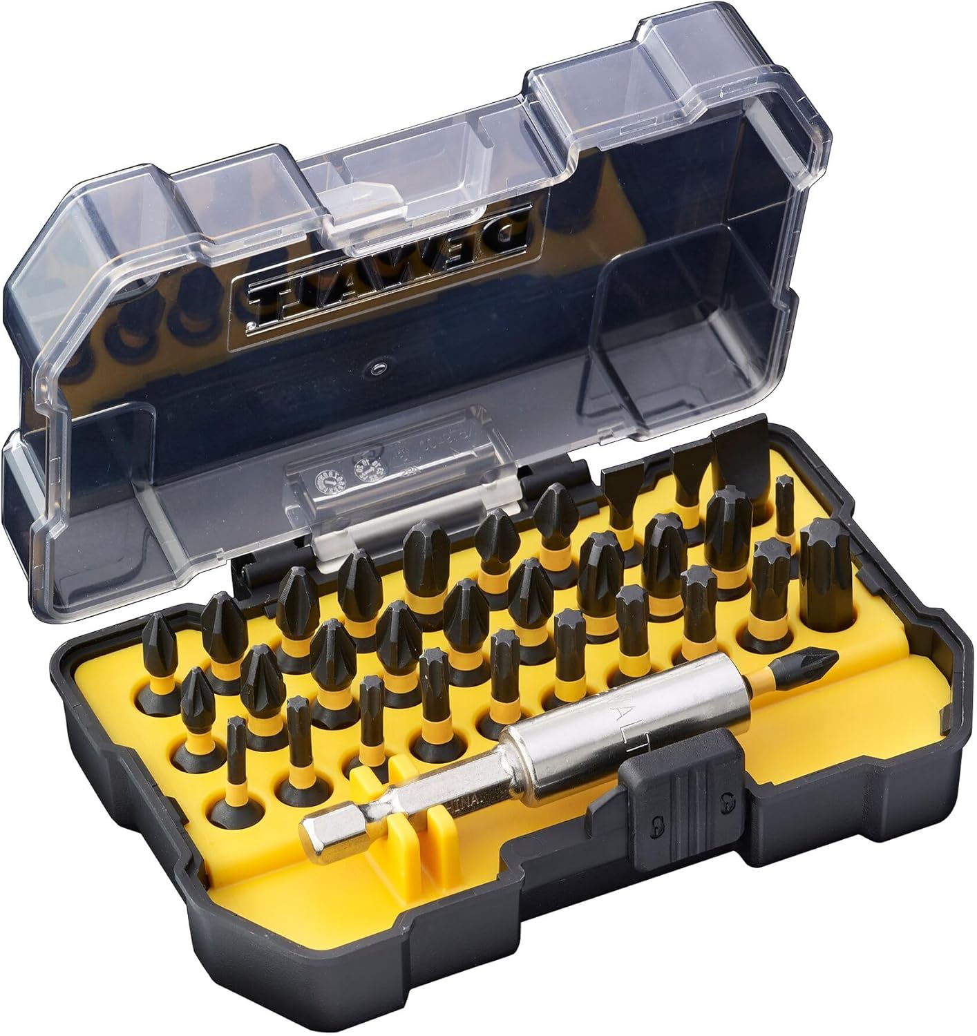 DEWALT Coffret DT70523T-QZ : 32 Embouts de Vissage 25 mm pour Visseuse à Impact