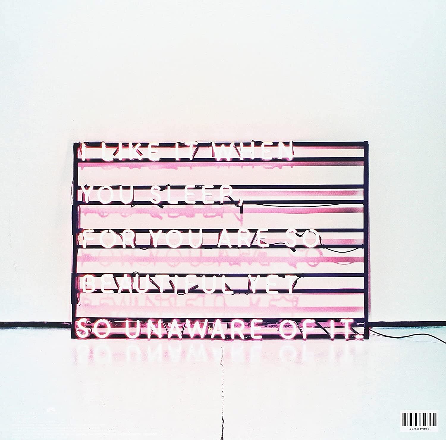 Detalle de The 1975『I like it when you sleep, for you are so beautiful yet so unaware of it』2枚組LP・透明盤