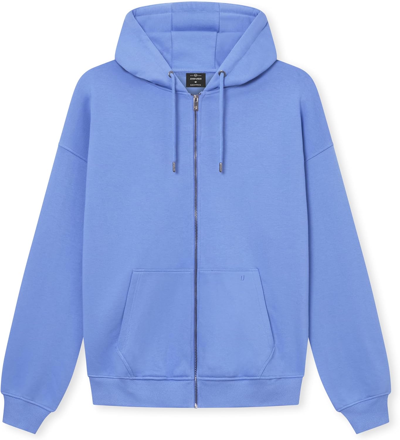 Thumbnail 5 de Johnny Urban Felpa con zip Caleb oversize unisex in cotone con cappuccio