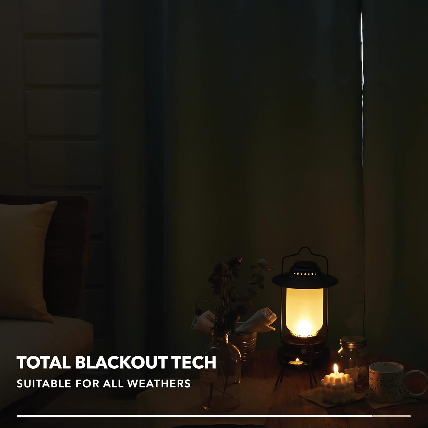 Detalle de Deconovo Blackout Curtains 52 x 54 inch