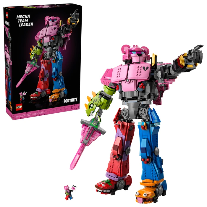 Thumbnail 6 de LEGO Fortnite Mecha-Anführer 77078 (2.503 Teile) – großer Mecha zum Bauen und Ausstellen