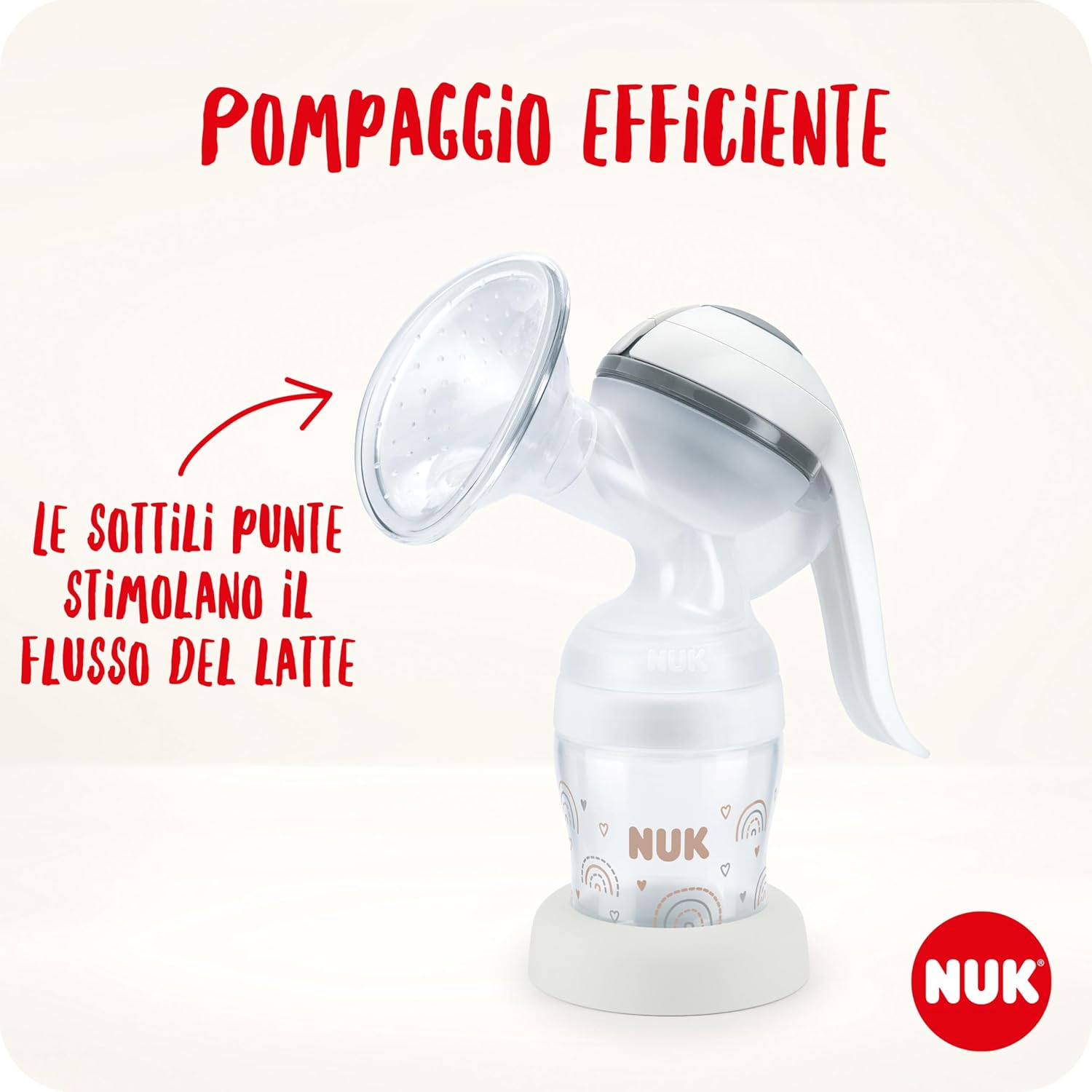 Thumbnail 1 de NUK tiralatte manuale 150 ml