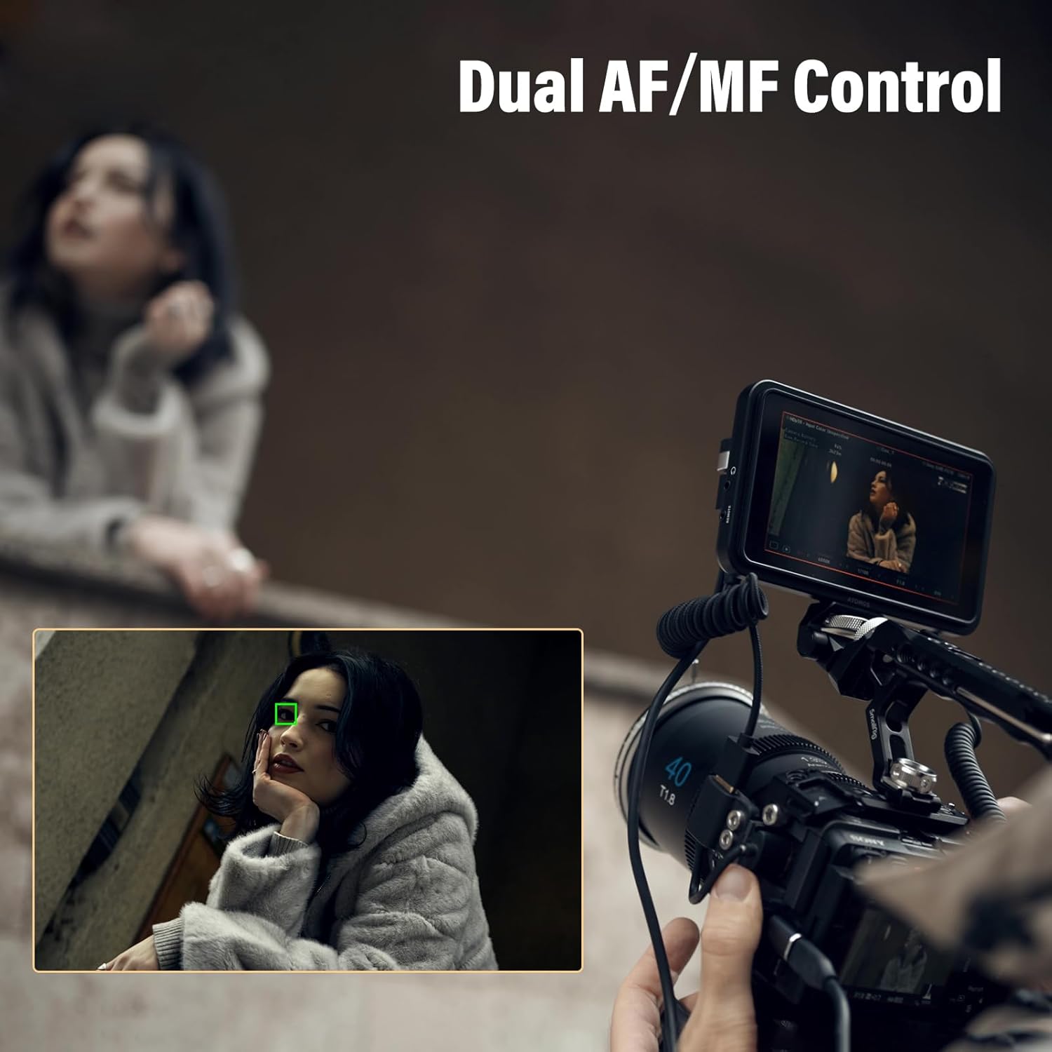 Thumbnail 3 de SIRUI 40mm T1.8 1.33X Anamorphic Lens for Sony E-Mount (S35) with Autofocus
