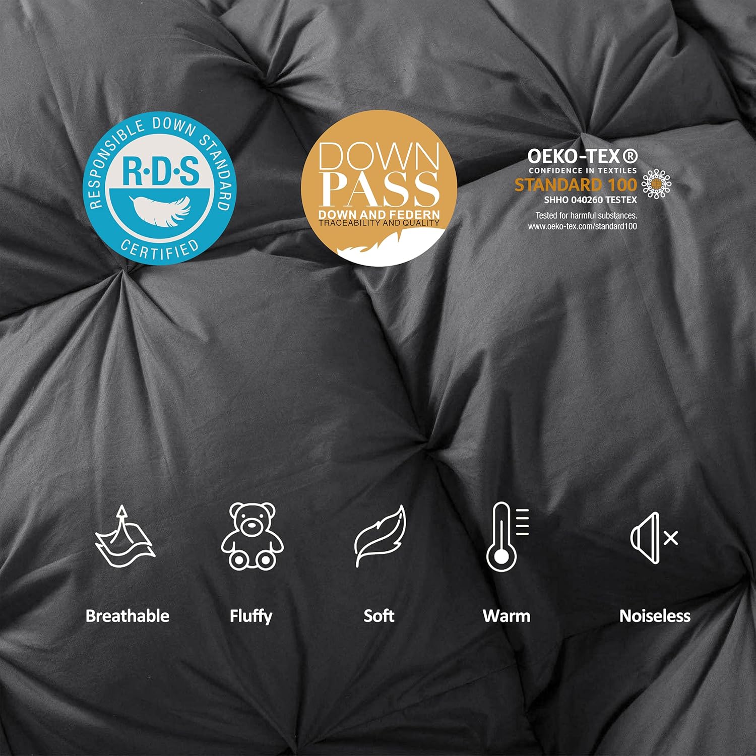 Thumbnail 4 de Goose Down Comforter, 95 oz ⚙