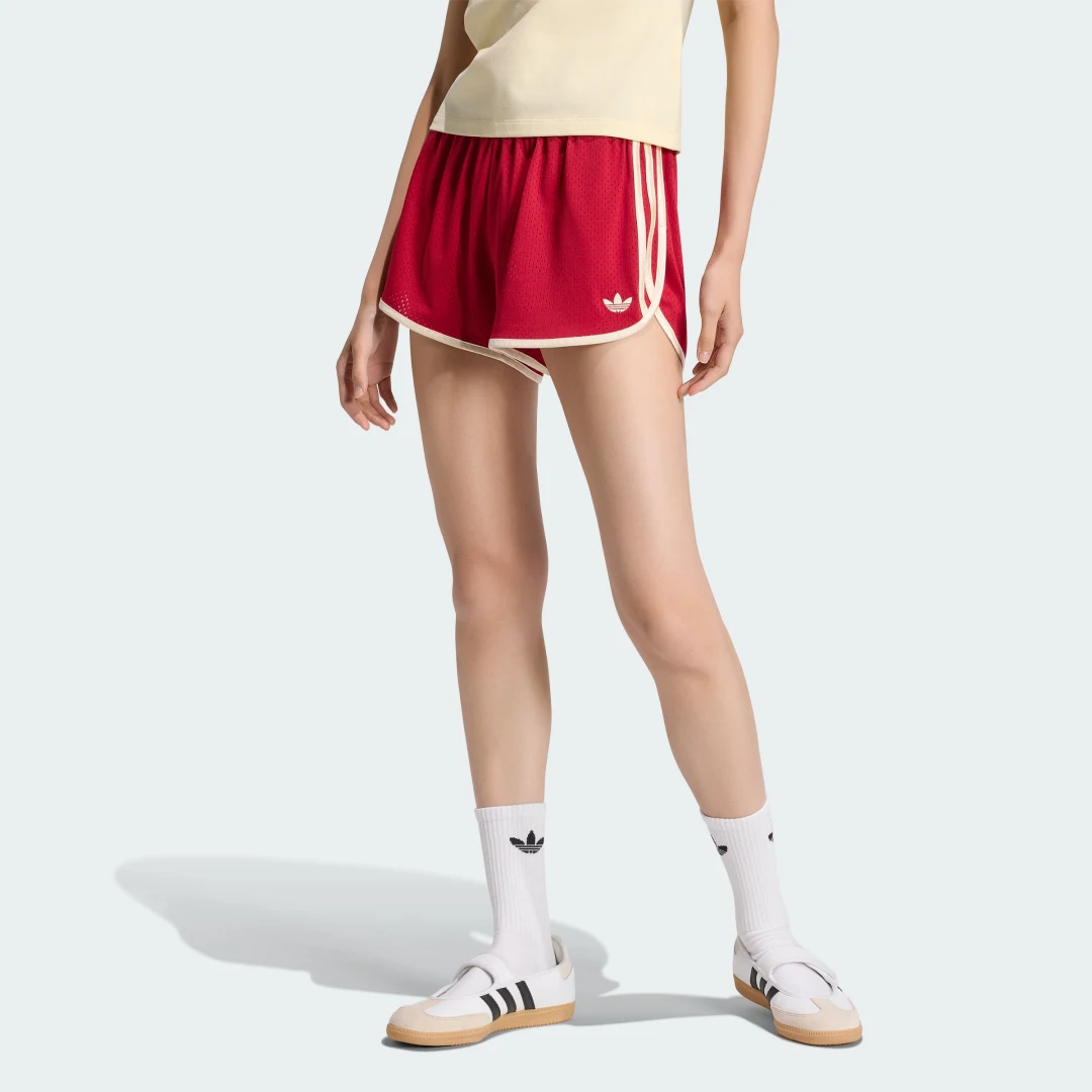 Detalle de Pantalón corto Mesh Sprinter 3-Stripes de Adidas – comodidad breathable para tus entrenos
