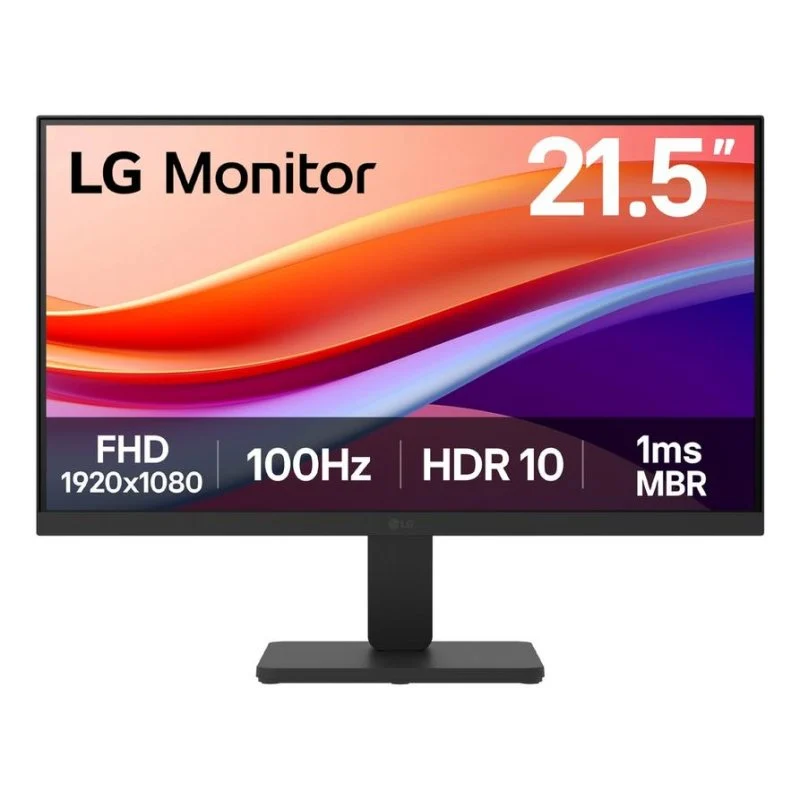 Detalle de LG 22U401A-B: Monitor VA 21,5” FullHD 100 Hz con HDR10 y Flicker Safe